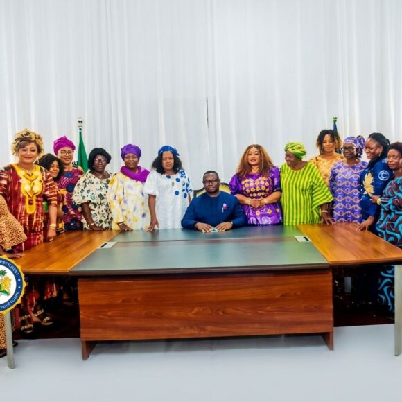 Courtesy visit to the President Dr. Julius Maada Bio