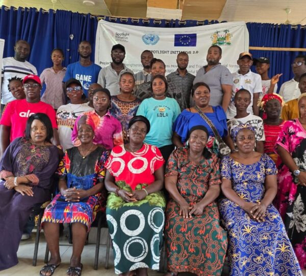 WFSL Kickstarts Capacity Building Training for Women’s Rights Groups in Moyamba Under the Spotlight Initiative 2.0